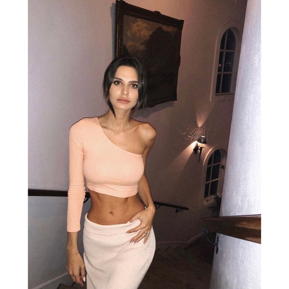 2/$20 Honey Punch Knit Midi Skirt Front Slits - Picture 6 of 8